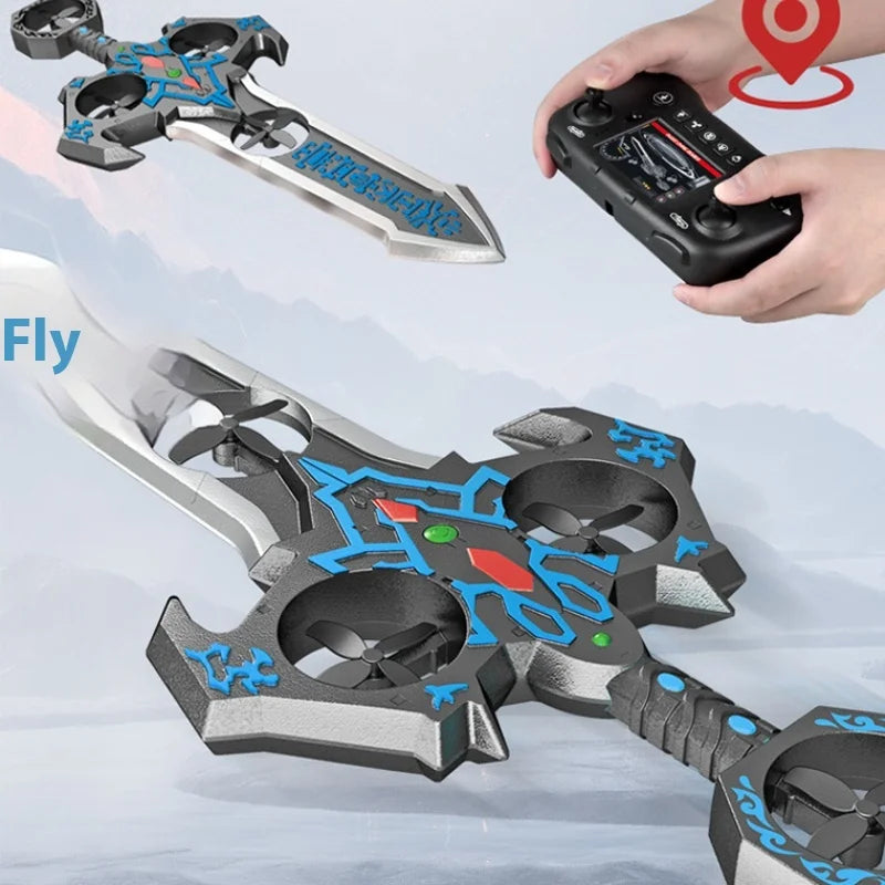 Flying Sword RC Drone ✨ Light-Up Airplane Toy for Kids