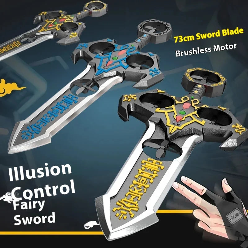 Flying Sword RC Drone ✨ Light-Up Airplane Toy for Kids