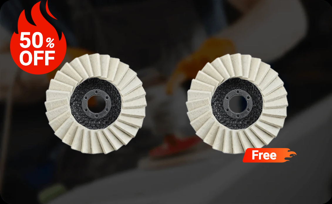 🎁New Year Sale - Limited time 50% OFF🎁✨Wool Felt Flap Polishing Disc