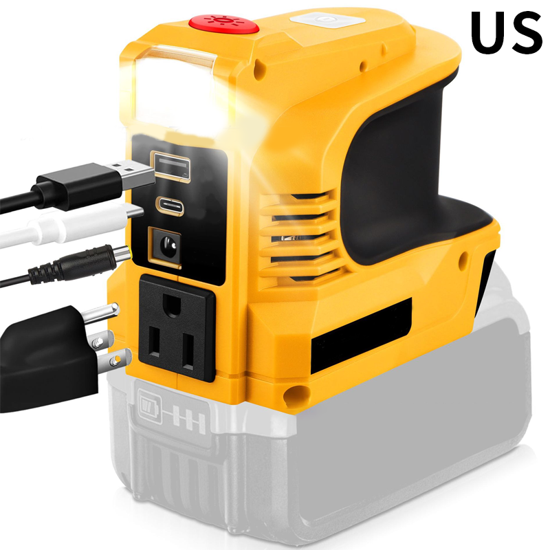 🔥Compact DC to AC Inverter - Suitable for cars, motorhomes,✨ outdoor use, and summer houses
