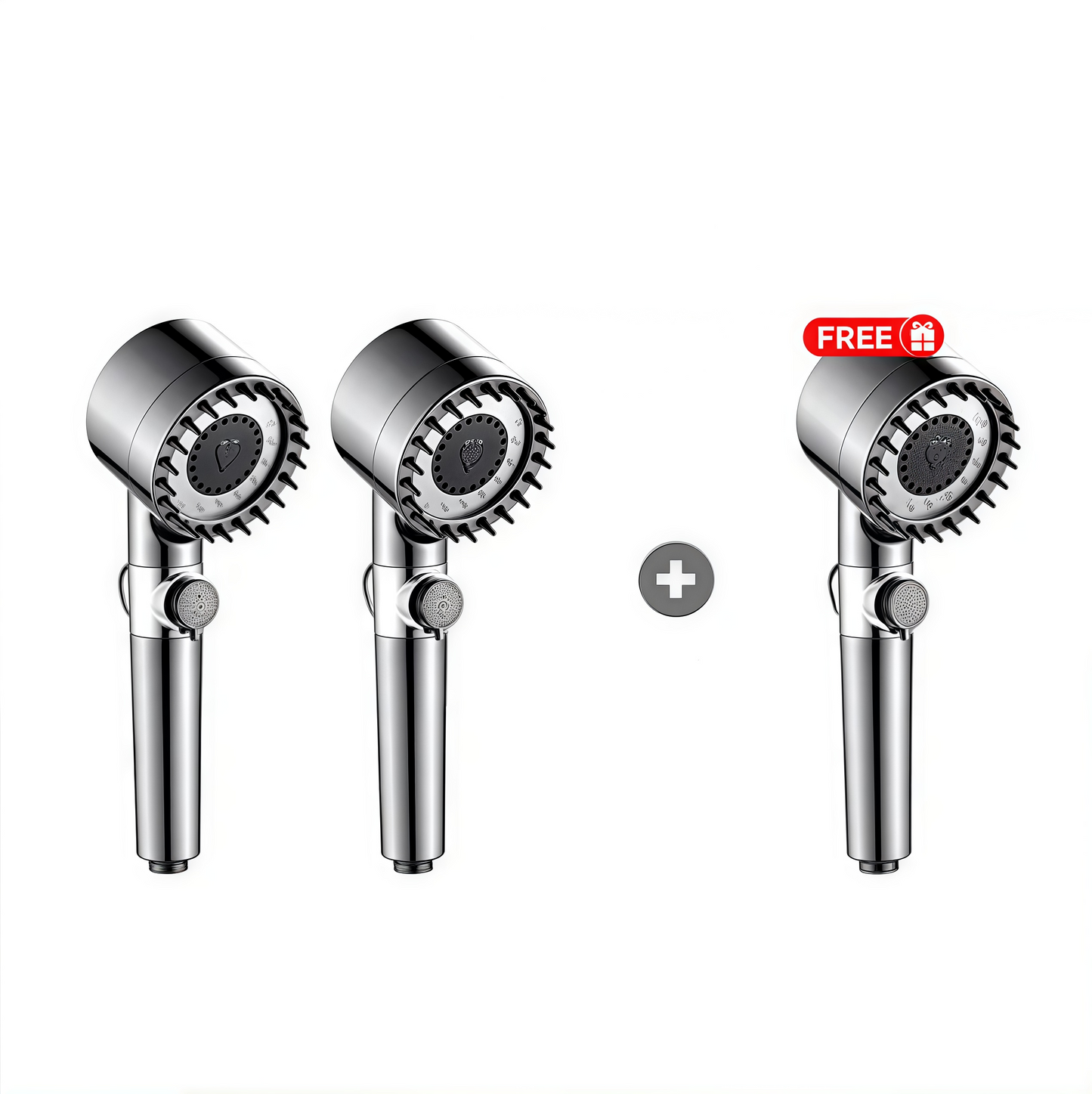 🚿Multi-functional High Pressure Shower Head Set|Buy 2 Get 1 Free 🚀