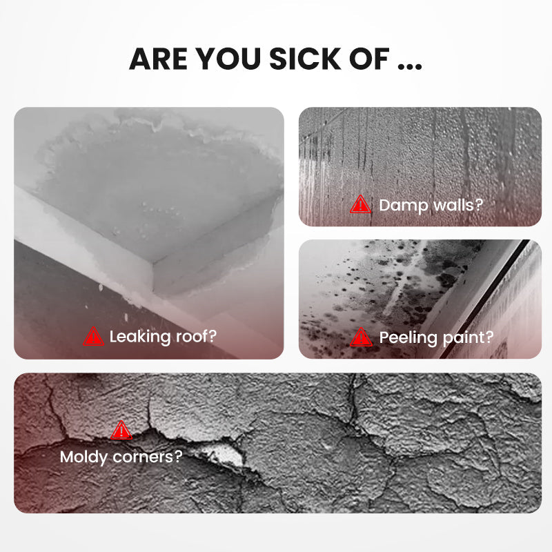✨ Instant Leak Repair Spray - Seals Cracks & Gaps in 5 Minutes, Waterproof & Flexible for Pipes/Roofs