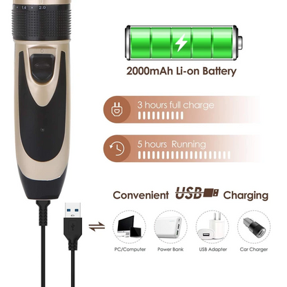 🐶Noise-Free Design Horse Pet Hair Clipper🐎