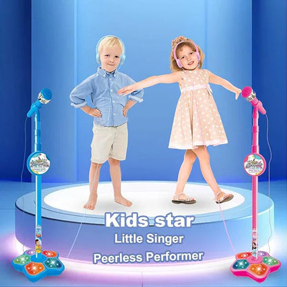 🎄2025 Christmas Sale🎅Microphone Toy, Karaoke Machine Toy with Light