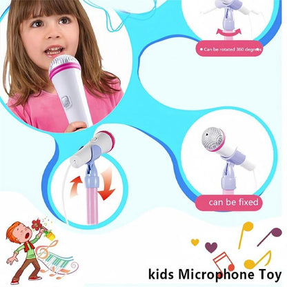 🎄2025 Christmas Sale🎅Microphone Toy, Karaoke Machine Toy with Light