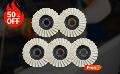🎁New Year Sale - Limited time 50% OFF🎁✨Wool Felt Flap Polishing Disc