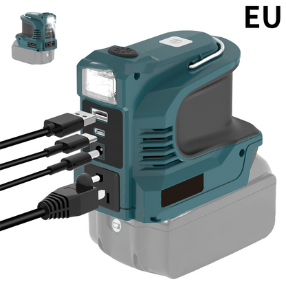 🔥Compact DC to AC Inverter - Suitable for cars, motorhomes,✨ outdoor use, and summer houses