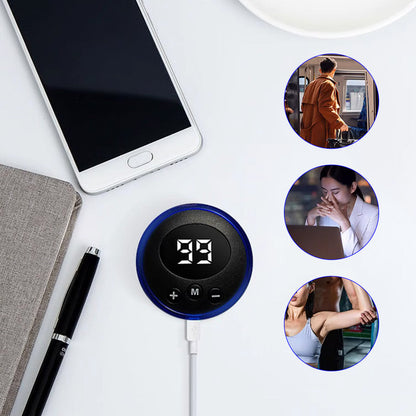 💆‍♂️ 50% OFF INSTANT! 🔥 Mini Low-Frequency Pulse Massager - Relieves Muscle Pain & Fatigue, Portable Design for Home/Office Use ⚡✨