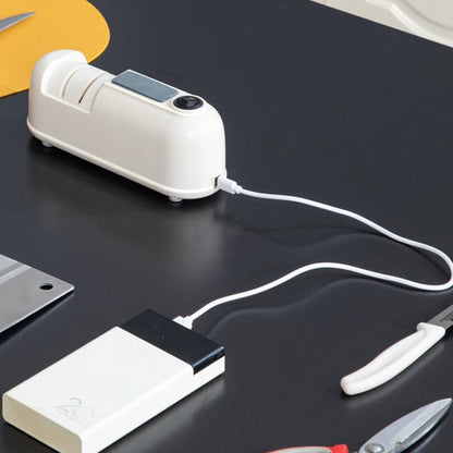 🔥Hot Sale Deals-📢📢32% Off!!! - Portable Cordless Electric Knife Sharpener
