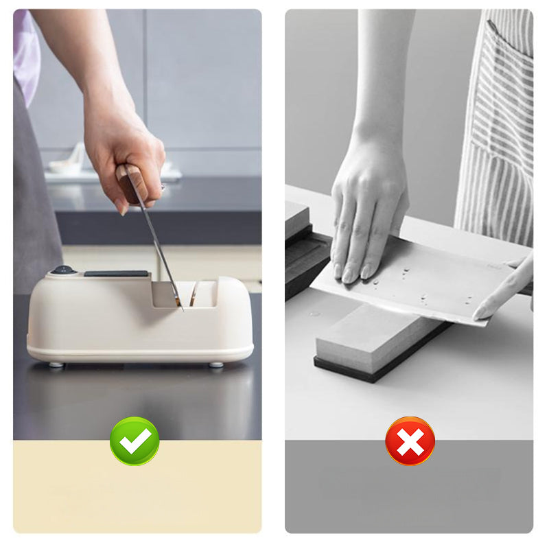 🔥Hot Sale Deals-📢📢32% Off!!! - Portable Cordless Electric Knife Sharpener