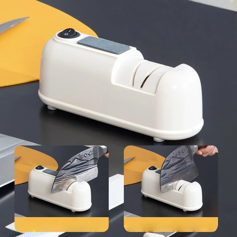 🔥Hot Sale Deals-📢📢32% Off!!! - Portable Cordless Electric Knife Sharpener