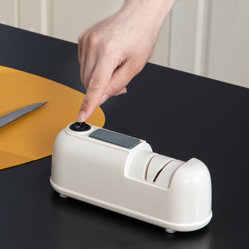 🔥Hot Sale Deals-📢📢32% Off!!! - Portable Cordless Electric Knife Sharpener