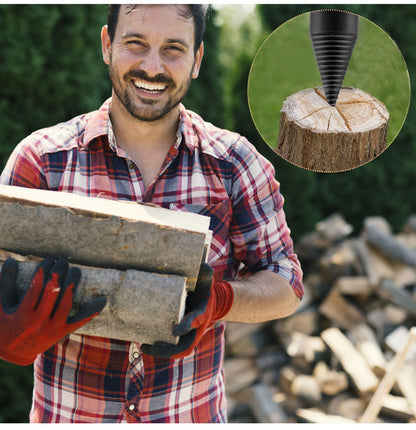 🪓 50% OFF NOW! 🔥 HEX SHANK FIREWOOD DRILL BIT - Splits Logs in Seconds, Hardened Steel Construction for Maximum Durability 🌲⚡