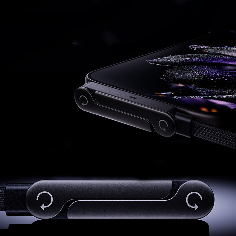 ⏳Time-Limited Special⏰240W Fast Charging Cable with Adjustable Phone Stand