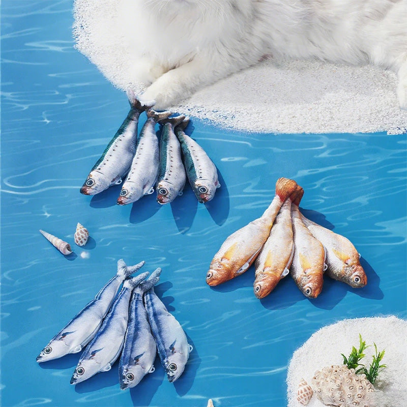 🎄Christmas Pre-Sale – 50% OFF! 🐟 Your cat will love this jumping fish!