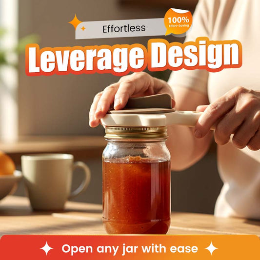 4-in-1 Multi-Functional Strain-Free Jar Opener