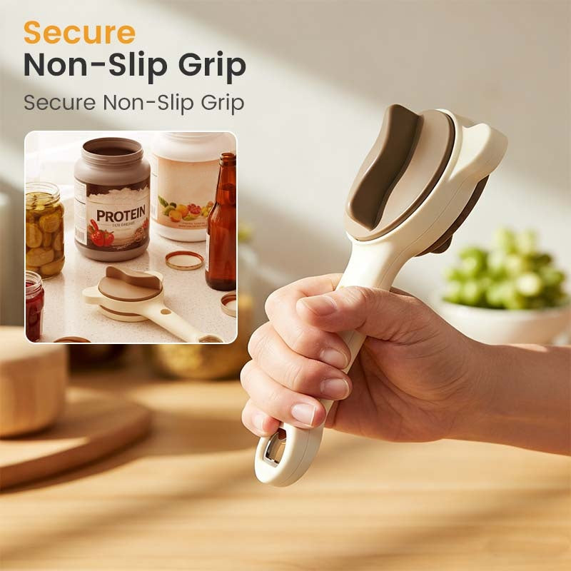 4-in-1 Multi-Functional Strain-Free Jar Opener
