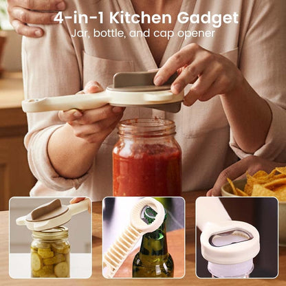 4-in-1 Multi-Functional Strain-Free Jar Opener