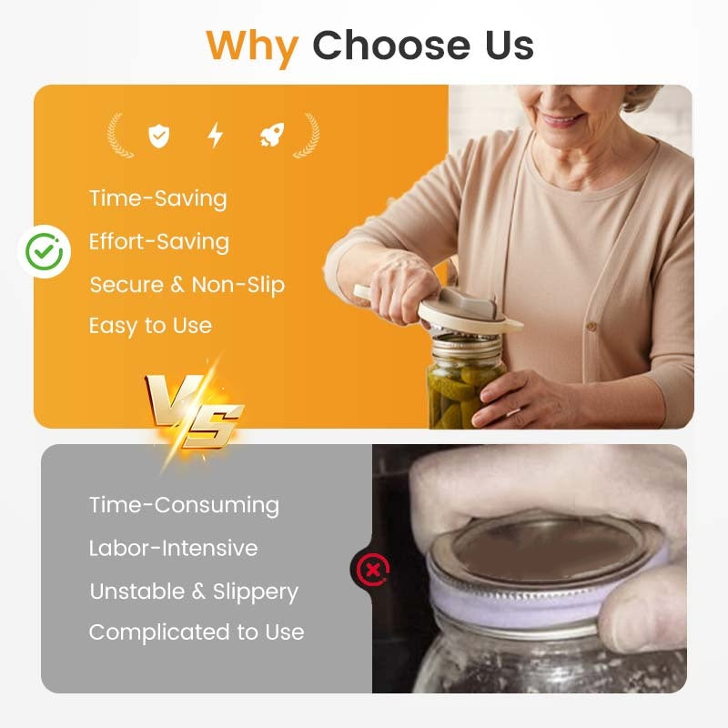 4-in-1 Multi-Functional Strain-Free Jar Opener